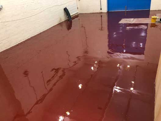 latex-screed-in-garage-floor